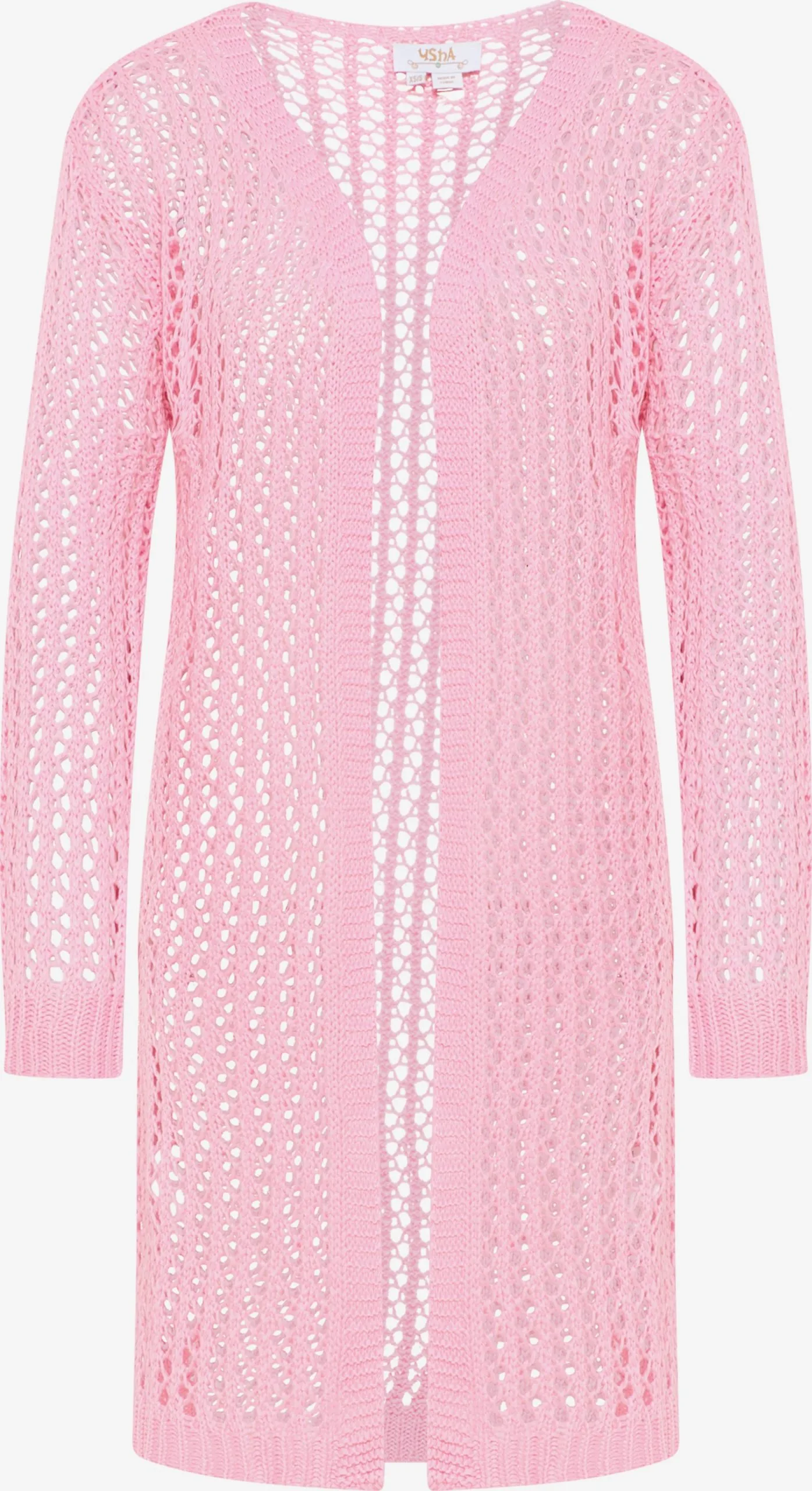 Vesten Gebreid Vest Dames Rosa 3 Vesten Gebreid Vest Dames Rosa