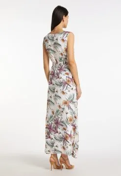 Usha Maxi Jurken Jurk Dames Wit -Aanbiedingen Usha Winkel bd17334d45b321f455a842e5b4a88d26