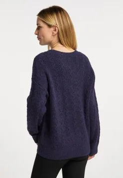 Usha Basic Truien Trui Dames Donkerlila -Aanbiedingen Usha Winkel c2a981055ceb4c103c0f1223486e24ab