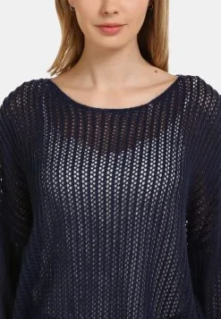 Usha Basic Truien Trui Dames Donkerblauw -Aanbiedingen Usha Winkel c7afaa85577a4bfeb12f75341fde2c23