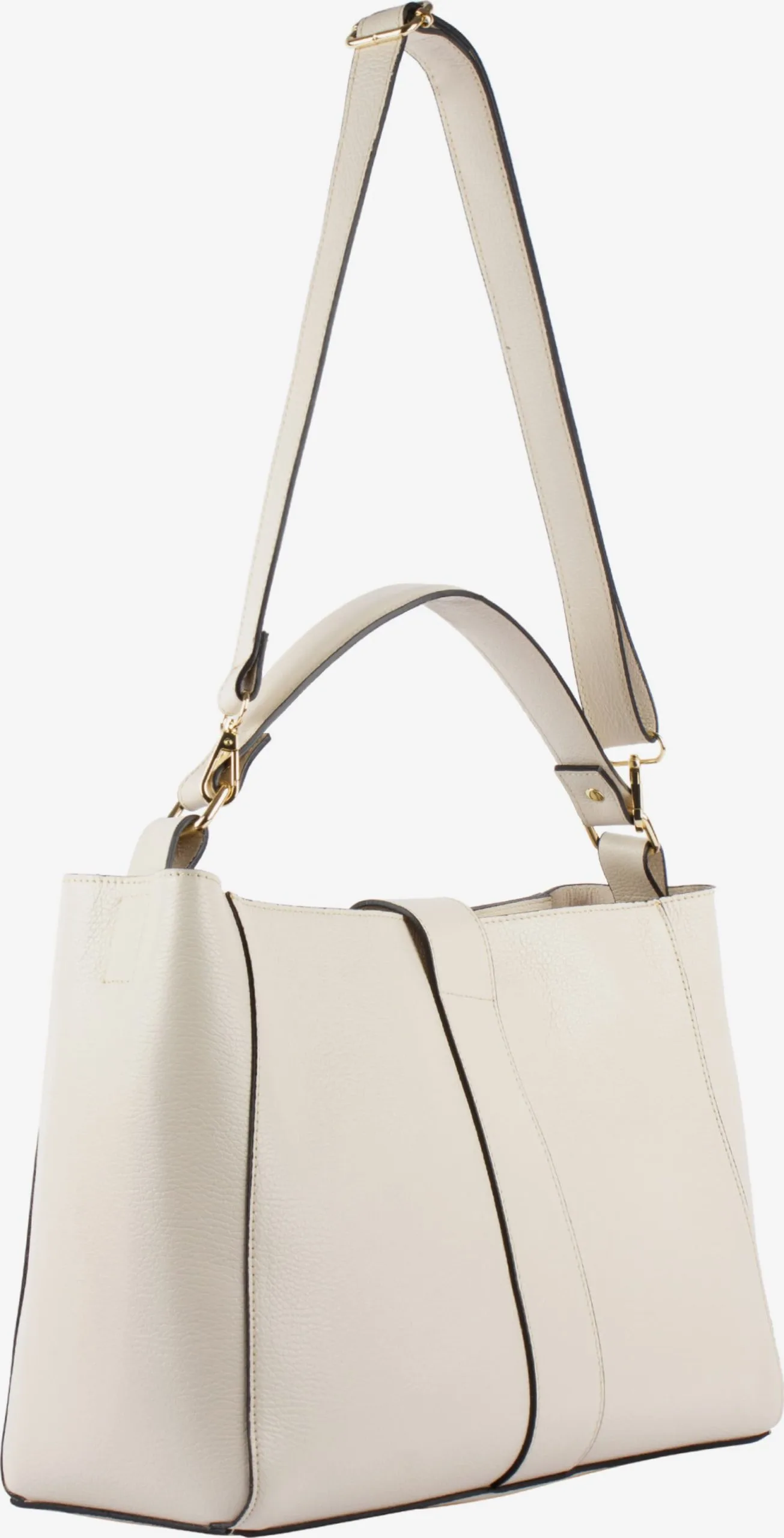 Schoudertassen Schoudertas Dames Crème 4 Schoudertassen Schoudertas Dames Crème - Afbeelding 2