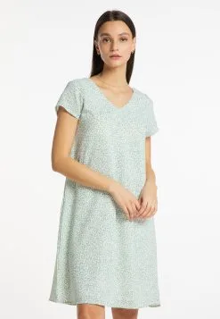 Usha Zomerjurken Zomerjurk Dames Mintgroen -Aanbiedingen Usha Winkel c838e29bf67d941a4e70c307909467ef