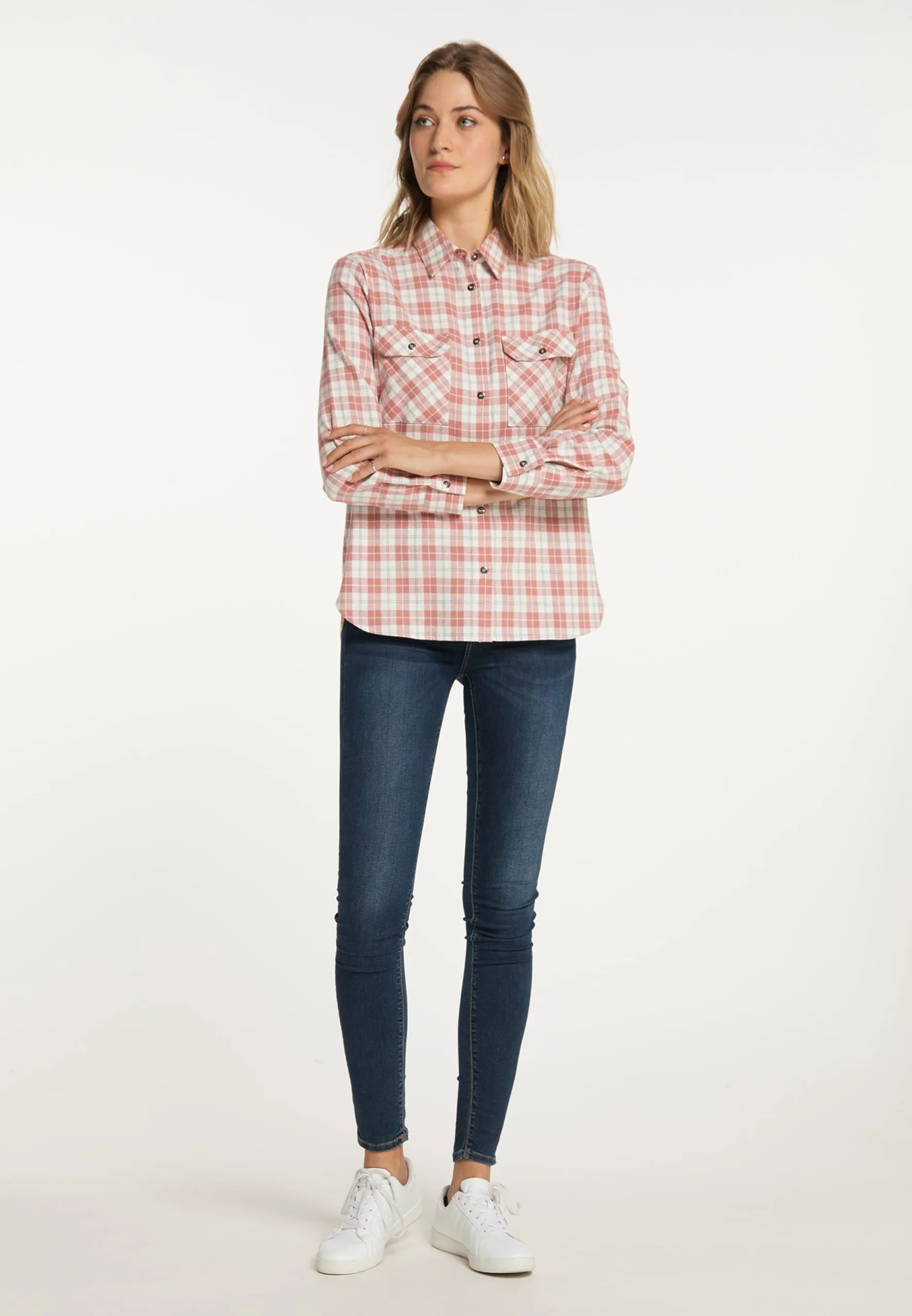 Overhemden Blouse Dames Rosa 6 Overhemden Blouse Dames Rosa - Afbeelding 4