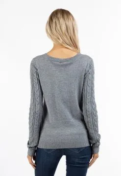 Vesten Gebreid Vest Dames Grijs -Aanbiedingen Usha Winkel cd0bd96b7c82eb02c7ae889d045553ba