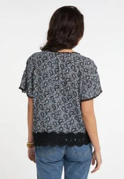 Kanten Blouses Blouse Dames Zwart -Aanbiedingen Usha Winkel cd825f4ba519de9f1038d7601843cbe9