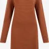 Gebreide Jurken Gebreide Jurk Dames Oker -Aanbiedingen Usha Winkel cd919f20dd91c176aafccad9f8351139