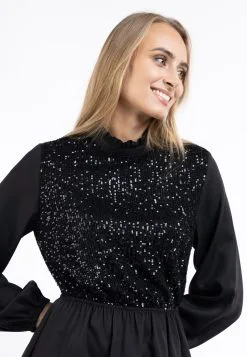 Usha Midi Jurken Jurk Dames Navy -Aanbiedingen Usha Winkel cdce2ac6141670d7a096d1963c7b5b02