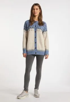 Vesten Gebreid Vest Dames Duifblauw -Aanbiedingen Usha Winkel cefae0191e8995aa1107b0ae6f065cff