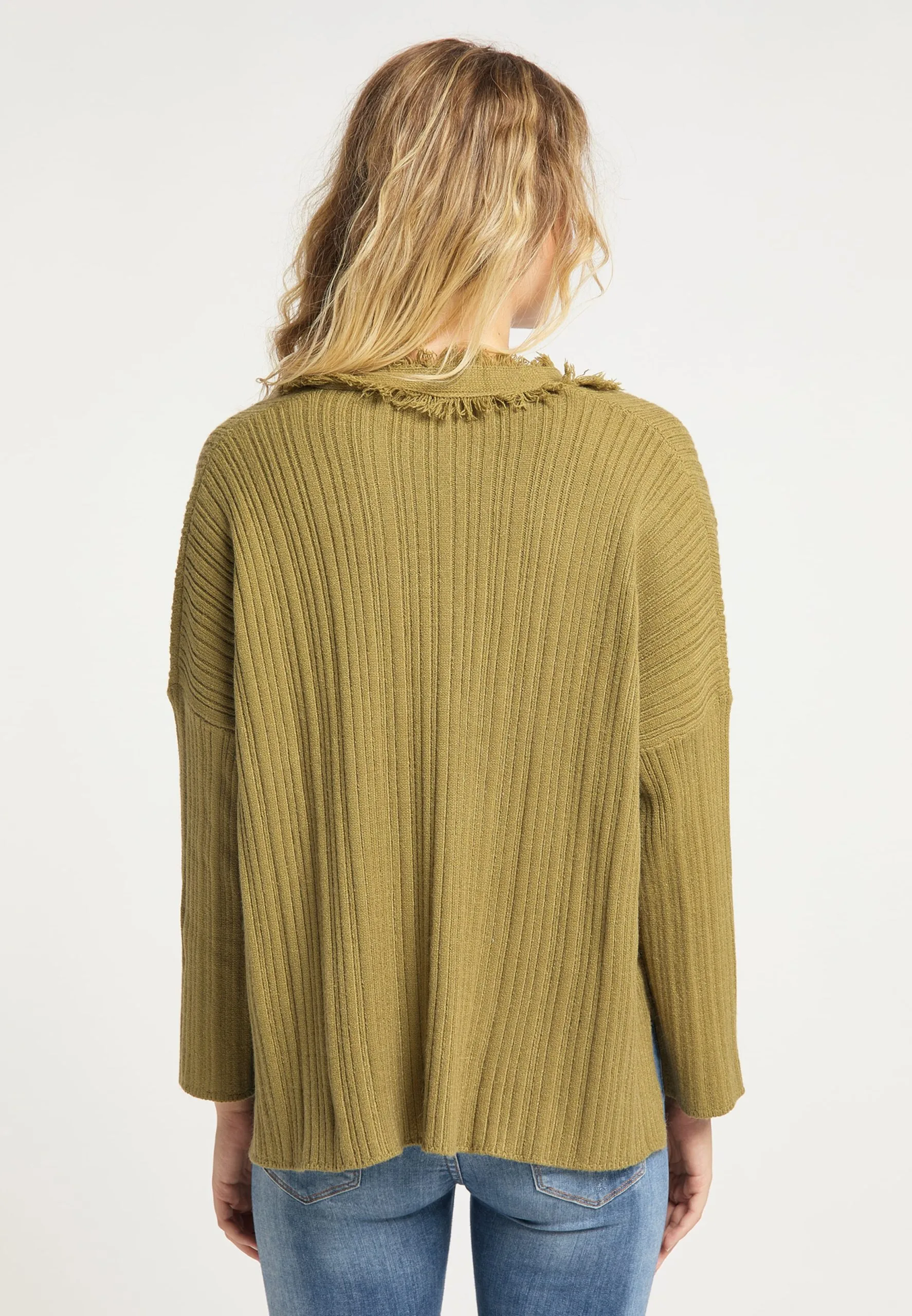 Fijngebreide Truien Trui Dames Riet 5 Fijngebreide Truien Trui Dames Riet - Afbeelding 3