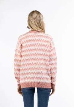 Vesten Gebreid Vest Dames Rosa / Oudroze -Aanbiedingen Usha Winkel cfa20f102b0dce614dc508ad3359b795