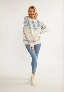 Fijngebreide Truien Trui Lynnea Dames Beige 10 Fijngebreide Truien Trui Lynnea Dames Beige -Aanbiedingen Usha Winkel d0931c88486e76ac797141000b120777