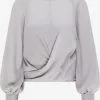 Blouses & Tunieken Blouse Dames Grijs -Aanbiedingen Usha Winkel d19098852fa754498e145ade833589cc