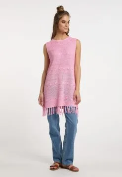 Gebreide Jurken Gebreide Jurk Dames Lichtroze -Aanbiedingen Usha Winkel d2ec43857562cc2af0120a0a60c4155d