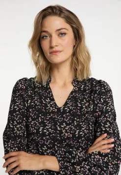 Usha Blousejurken Blousejurk Dames Zwart -Aanbiedingen Usha Winkel d45494f677f5057036f5d7018ef10799