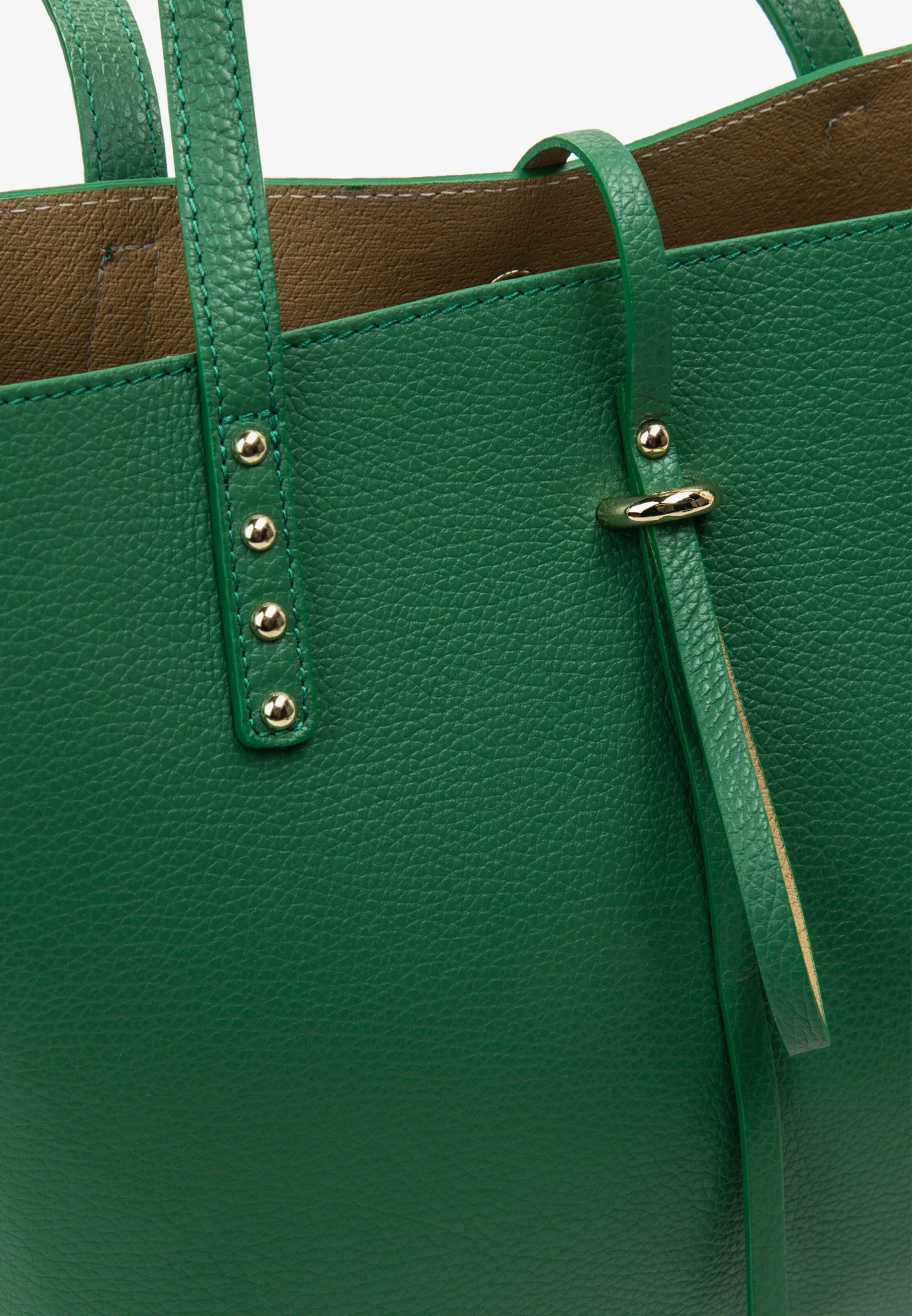 Usha Shoppers Shopper Dames Groen 6 Usha Shoppers Shopper Dames Groen - Afbeelding 4