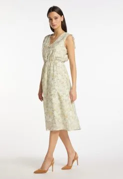 Usha Zomerjurken Zomerjurk Dames Lichtgroen -Aanbiedingen Usha Winkel dc20adf8519804be6ee8461d24ca7eeb