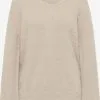 Basic Truien Trui Dames Beige -Aanbiedingen Usha Winkel df26621f3070af27bf8e80427ff31fe6