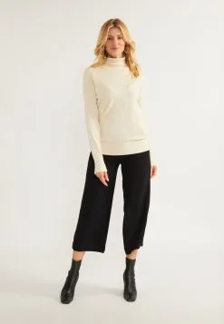 Coltruien Trui Lynnea Dames Wolwit -Aanbiedingen Usha Winkel e255611d5c39dd57e30ed70c9ab2bd3f