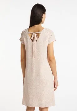 Usha Zomerjurken Zomerjurk Dames Rosa / Wit -Aanbiedingen Usha Winkel e4187f0987592aa489fc27602d241c17