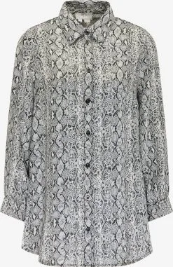 Usha Overhemden Blouse Dames Grijs / Stone Grey