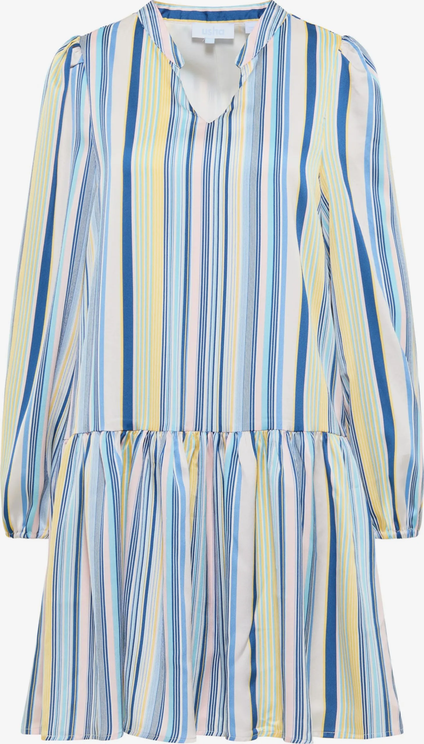 Mini Jurken Jurk Dames Kobaltblauw / Lichtblauw / Geel 3 Mini Jurken Jurk Dames Kobaltblauw / Lichtblauw / Geel