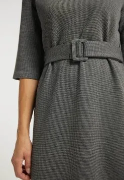 Usha Jerseyjurken Jurk Dames Grijs -Aanbiedingen Usha Winkel e59af06c20ac658edb1c71b1b106dd52