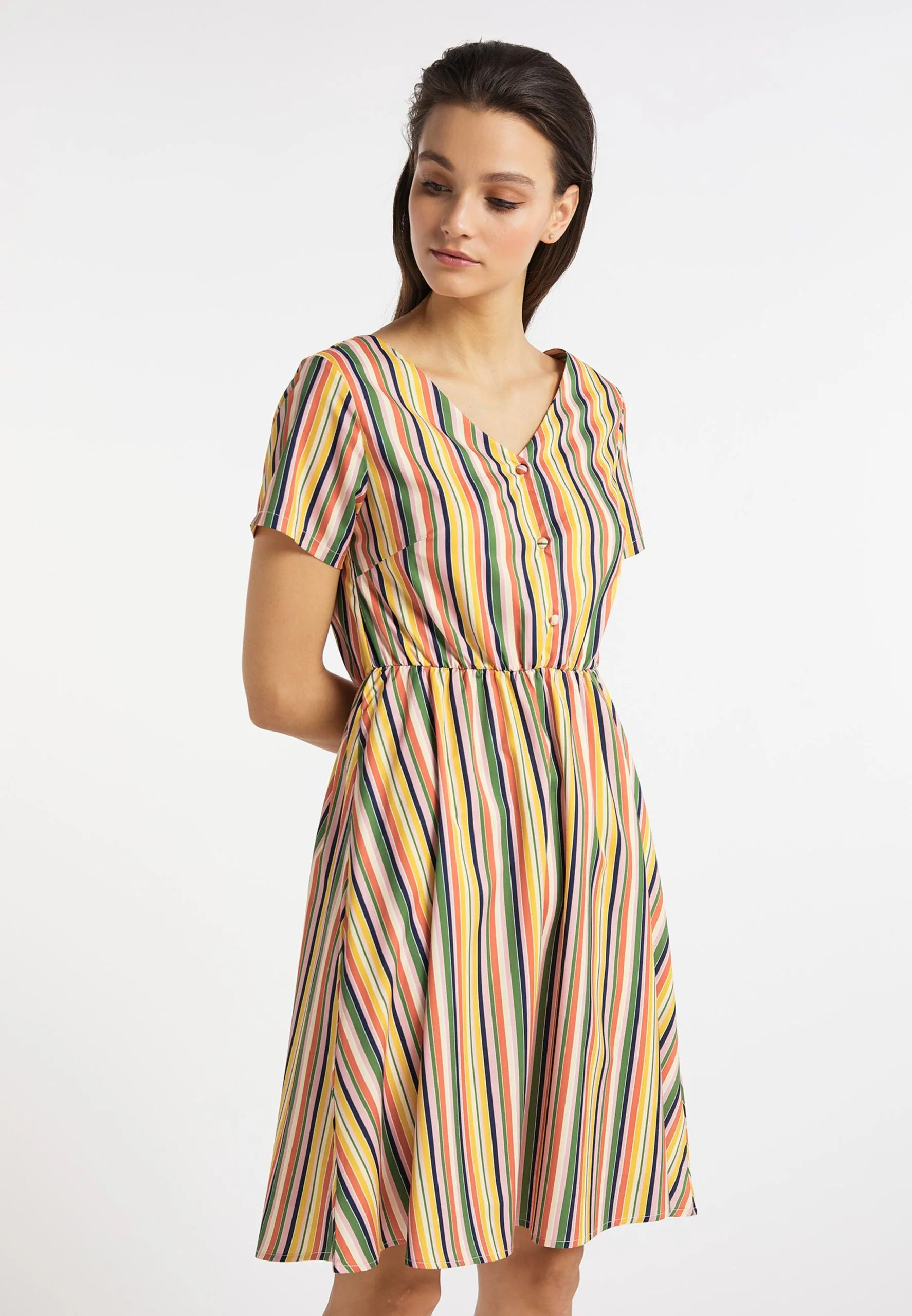 Blousejurken Blousejurk Dames Gemengde Kleuren 4 Blousejurken Blousejurk Dames Gemengde Kleuren - Afbeelding 2