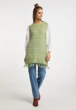 Gebreide Jurken Gebreide Jurk Dames Pastelgroen -Aanbiedingen Usha Winkel eb3f776ee637acab113fa0ff1810eb0f