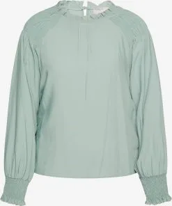 Usha Blouseshirts Blouse Dames Mintgroen