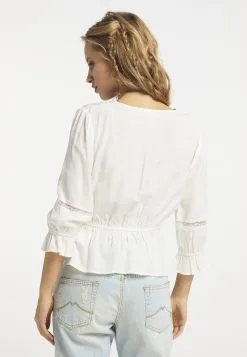 Kanten Blouses Blouse Dames Wit -Aanbiedingen Usha Winkel ef25f6aa1570c6e82cab03e7f23cac01