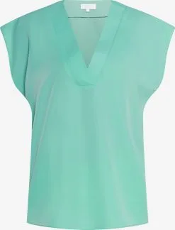 Blouses Met Korte Mouw Blouse Dames Jade Groen