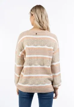 Fijngebreide Truien Trui Carnea Dames Beige 9 Fijngebreide Truien Trui Carnea Dames Beige -Aanbiedingen Usha Winkel fdc1429ebca0f7665a434eb833f879be