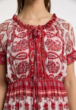 Maxi Jurken Jurk Dames Rood -Aanbiedingen Usha Winkel ffc4e58fdf9ccaf2fbe557d077edf60d